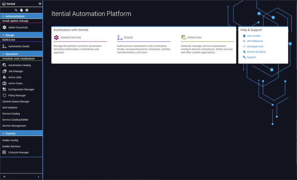 Configuration Manager Card