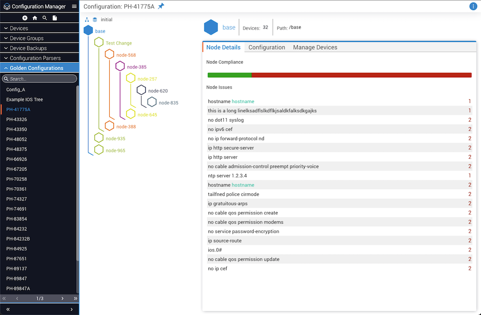 Configuration Tree