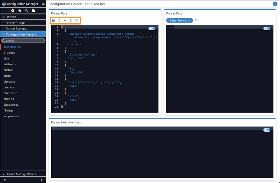 Configuration Parser