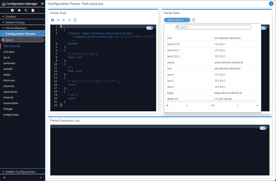 Configuration Parser