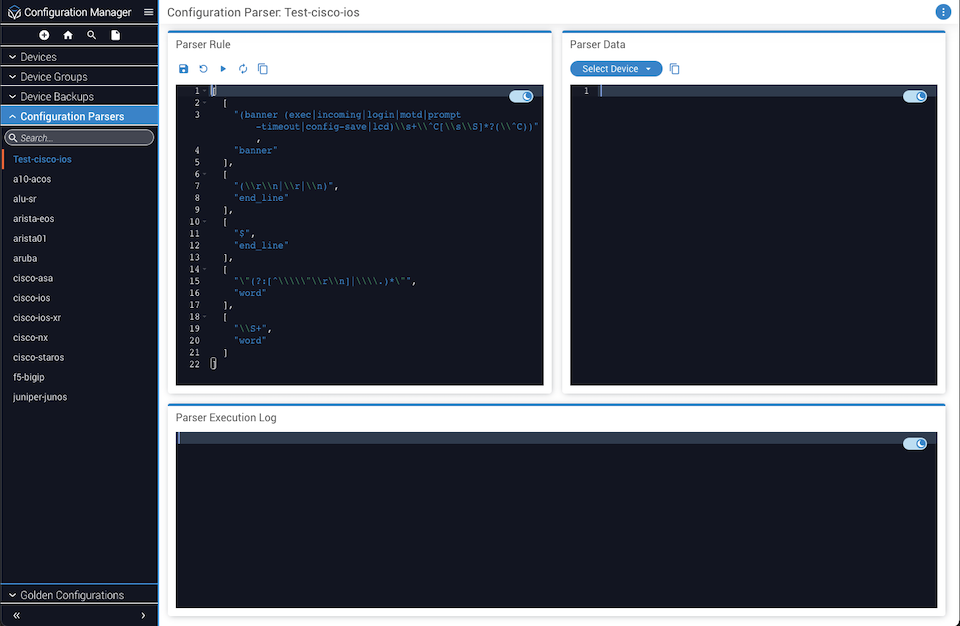 Configuration Parser